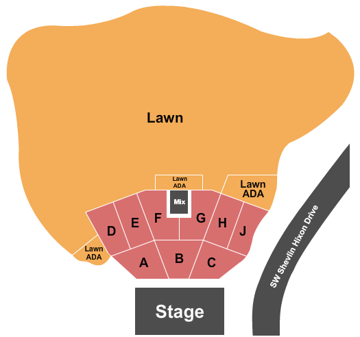 Hayden Homes Amphitheater James Taylor Seating Chart